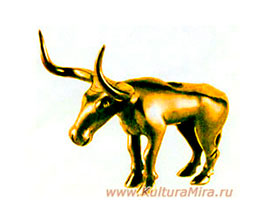 Фигурка бычка. Майкопский курган / www.kulturamira.ru