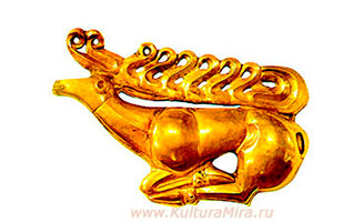 Золотой олень. Костромской курган / www.kulturamira.ru