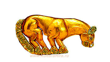 Золотая пантера. Келермесский курган / www.kulturamira.ru