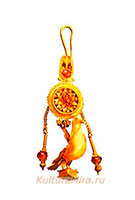 Серьги с фигурой голубя. Артюховский курган / www.kulturamira.ru